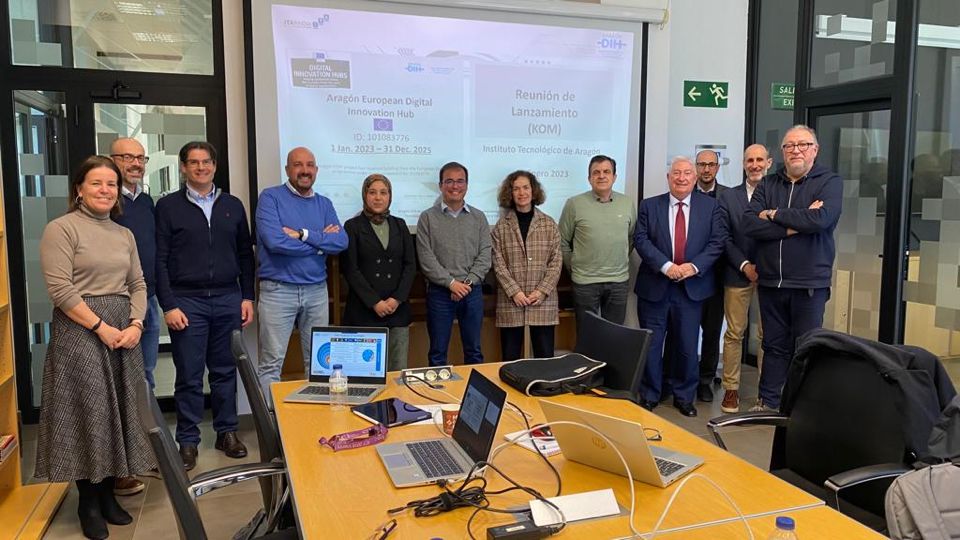 Aragón EDIH trabaja en la definición y el lanzamiento de las acciones para este 2023